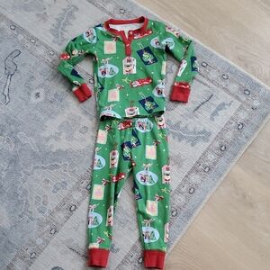 The Beaufort Bonnet Company Christmas Holiday Toddler Girls Pajamas Sz2T